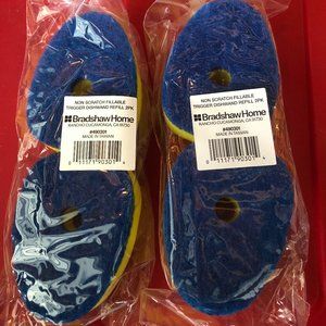 LOT of (2) 2 Packs (Total 4 Refills) Bradshaw Home Dishwand Refills